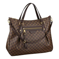 Louis Vuitton N41132 Evora GM Bolso de hombro Lona Damier Ebene
