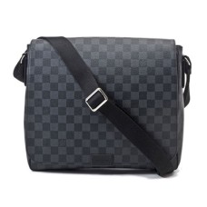 Louis Vuitton N41272 Distrito MM Bandolera Damier Grafito Lona
