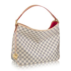 Louis Vuitton N41447 Delightful PM Hobo Bag Lona Damier Azur