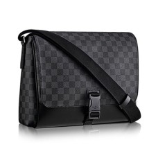 Louis Vuitton N41457 Messenger PM Bolsa de mensajero Damier Graphite Canvas