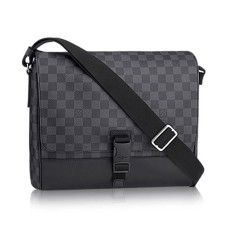 Louis Vuitton N41458 Messenger MM Bolsa de mensajero Damier Graphite Canvas