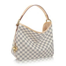 Louis Vuitton N41462 Delightful PM Hobo Bag Lona Damier Azur