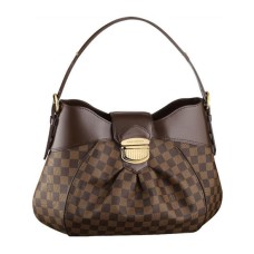 Louis Vuitton N41541 Sistina MM Bolso Hobo Lona Damier Ebene