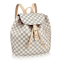 Louis Vuitton N41578 Mochila Sperone Lona Damier Azur