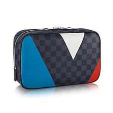 Louis Vuitton N41608 Neceser Lona Damier Cobalt