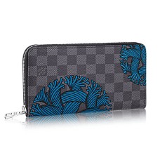 Louis Vuitton N41683 Organizador Zippy Lona Damier Grafito