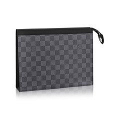 Louis Vuitton N41696 Pochette Voyage MM Lona Damier Grafito