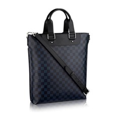 Louis Vuitton N42223 Cabas Jour Maletín Lona Damier Cobalt