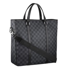 Louis Vuitton N51192 Tadao Maletín Damier Graphite Canvas