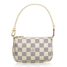 Louis Vuitton N58010 Mini Pochette Accesorios Lona Damier Azur