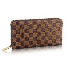 Louis Vuitton N60003 Organizador Zippy Lona Damier Ebene