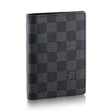 Funda para pasaporte Louis Vuitton N60031 Lona Damier Grafito