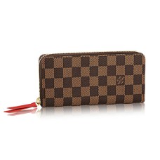 Louis Vuitton N60534 Cartera Clemence Lona Damier Ebene
