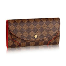 Louis Vuitton N61221 Cartera Caissa Lona Damier Ebene