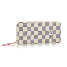 Louis Vuitton N61264 Cartera Clemence Lona Damier Azur