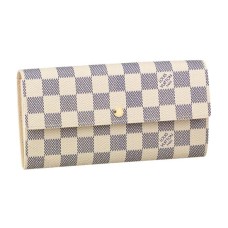 Louis Vuitton N61735 Cartera Sarah Lona Damier Azur
