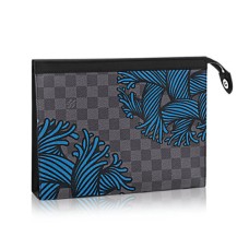 Louis Vuitton N62260 Pochette Voyage MM Lona Damier Grafito