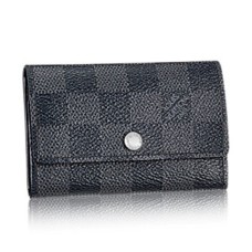 Louis Vuitton N62662 6 Llavero Lona Damier Grafito