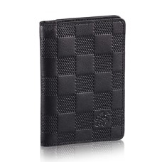Louis Vuitton N63197 Organizador de bolsillo Damier Infini Cuero