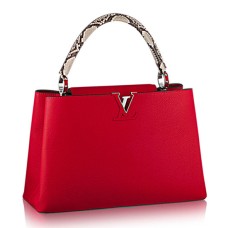 Louis Vuitton N91899 Capucines MM Bolso Tote Cuero Taurillon